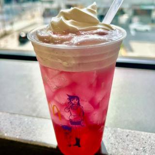 マックフロート グレープ味(マクドナルド 千歳船橋駅前店)