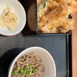 天重冷たい蕎麦