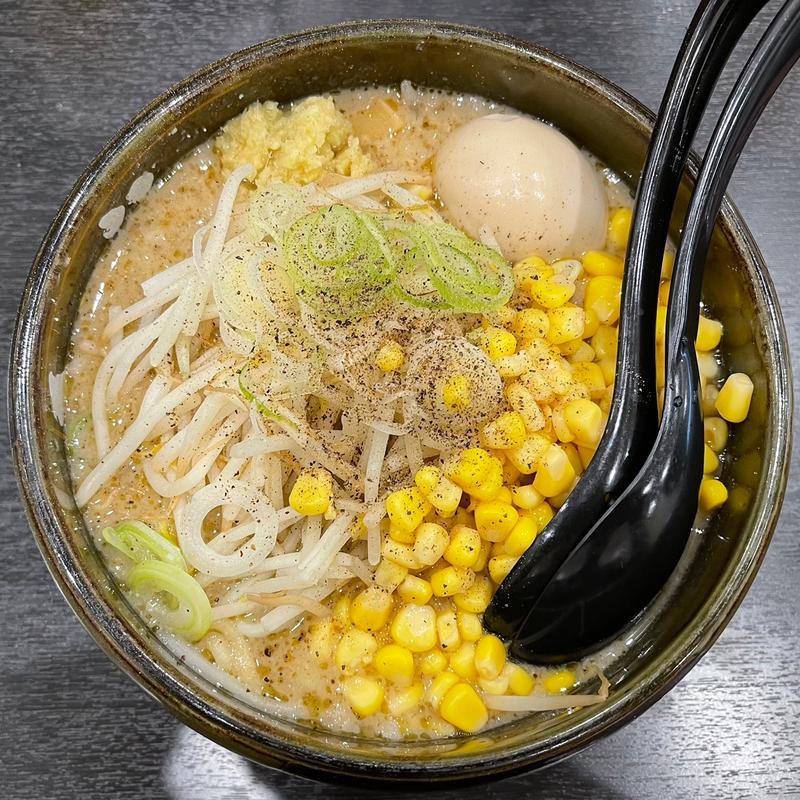 味玉白味噌ラーメン(ど・みそ ららぽーと豊洲店)