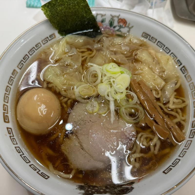 味玉わんたん麺(春木屋 恵比寿店)