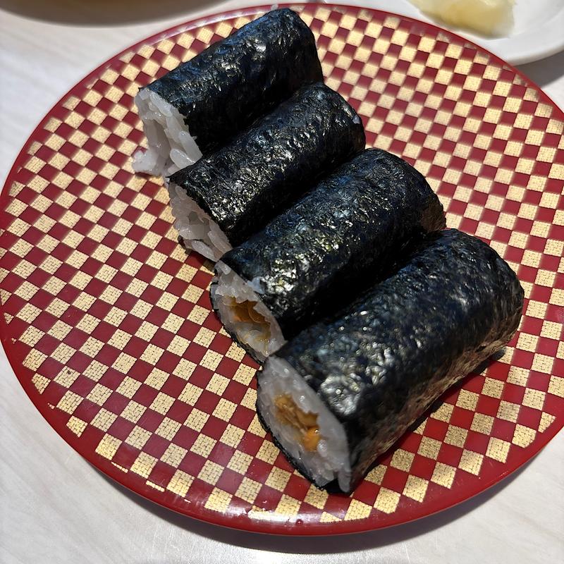 納豆巻き(魚べい アークプラザ新潟店)