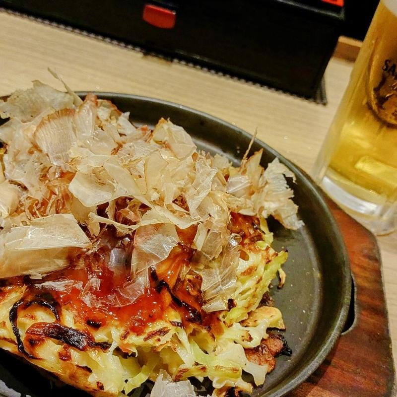 豚玉お好み焼き(清十郎 大阪国際空港店)