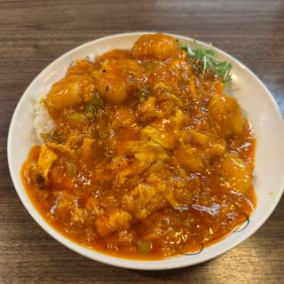 エビチリ飯