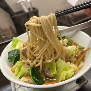 春野菜とアサリのタンメン(限定)