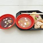 最強ラーメン祭り2025in小山 ほたて日和 帆立の昆布水つけ麺（春）+特製日和＆小山特製追加つけダレ醤油(ヤマザキショップ 小山市役所新庁舎店)