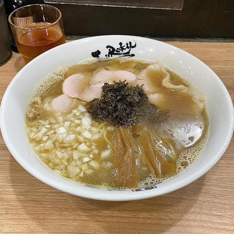 煮干し中華そば 醤油(麺屋丈六 キーノ和歌山店)