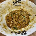 カレーまぜ麺 〆ご飯付き(麺屋丈六 キーノ和歌山店)