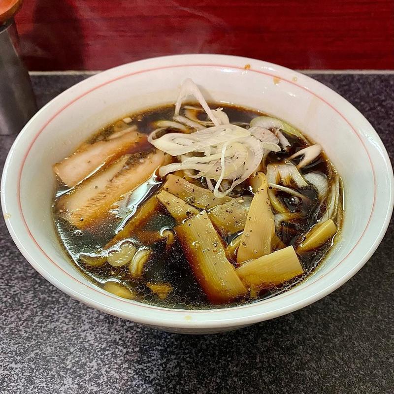 黒中華そば(烈志笑魚油 麺香房 三く)