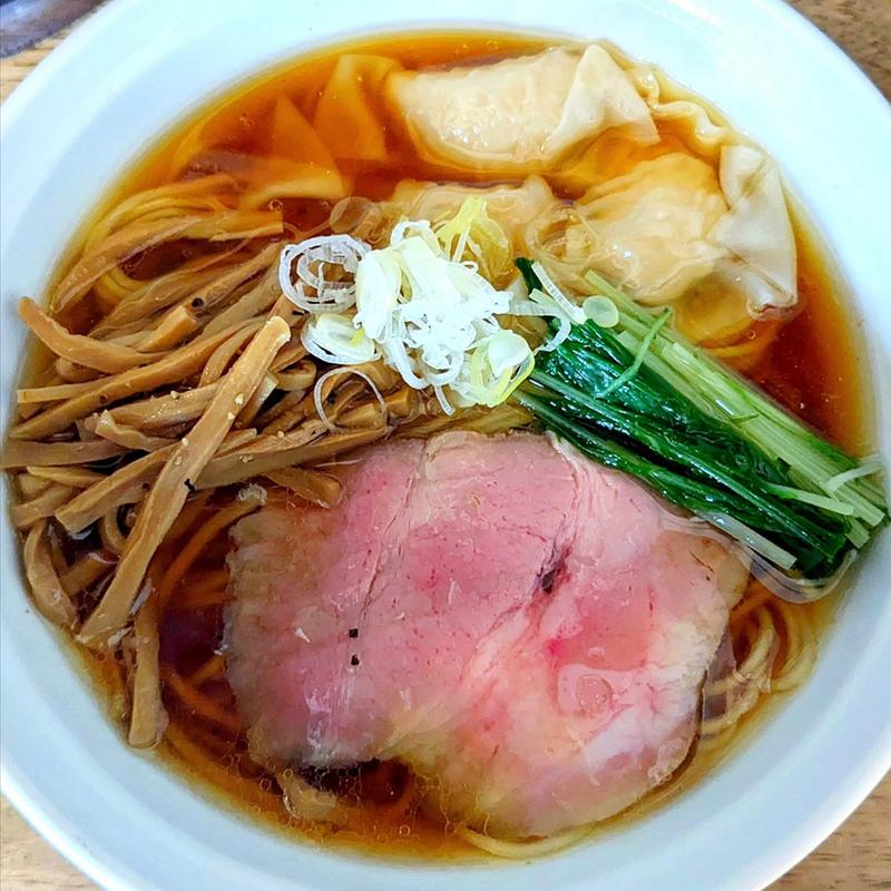 鶏そば メンマ増し(めん屋 平右衛門)