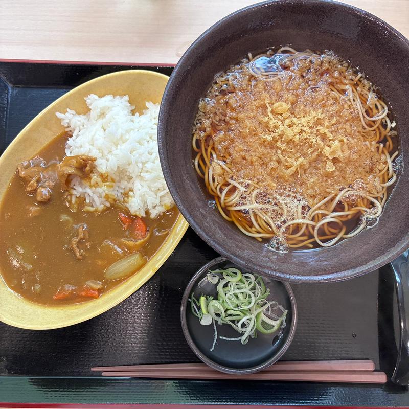 ミニカレーセット(ゆで太郎 関内ベイスターズ通り店)