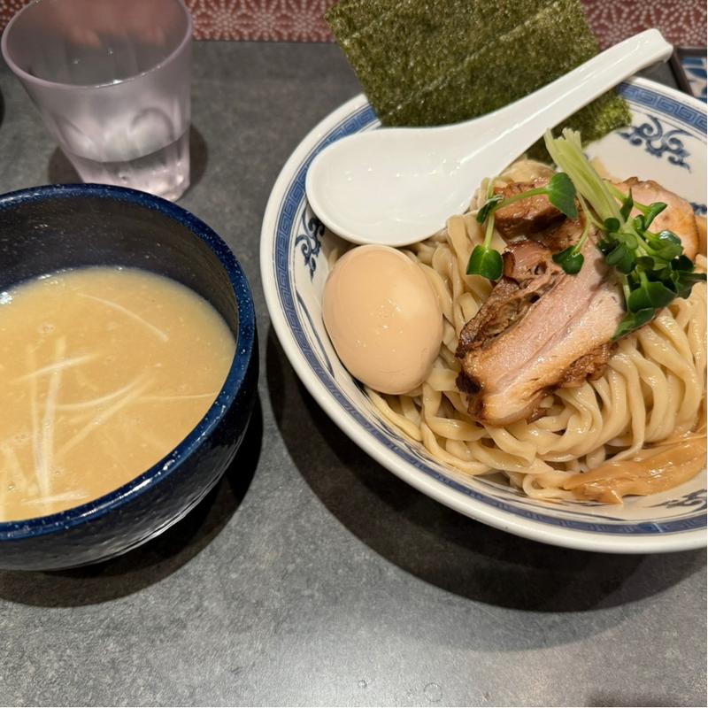 味玉つけ麺(つけ麺や 武双)