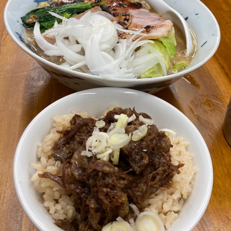 和牛すじご飯(Made in Tokyo らーめん 松)