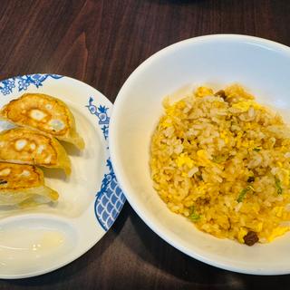 セットの餃子(バーミヤン 千葉幕張店)