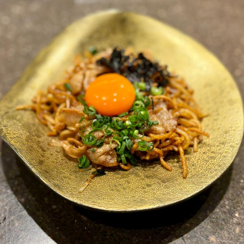 日田焼きそば(博多小皿鉄板 べっぴんしゃん)