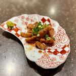 とり皮タレ焼き