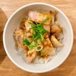 豚＆鶏のチャーめしわさび醤油(自家製麺250)