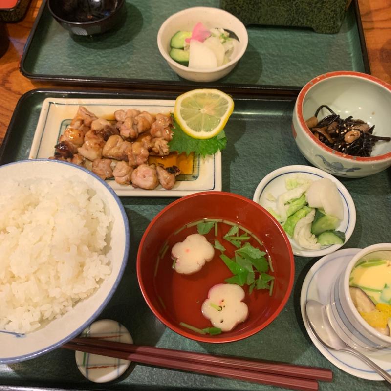 鶏ザンギ定食(山ぎし)