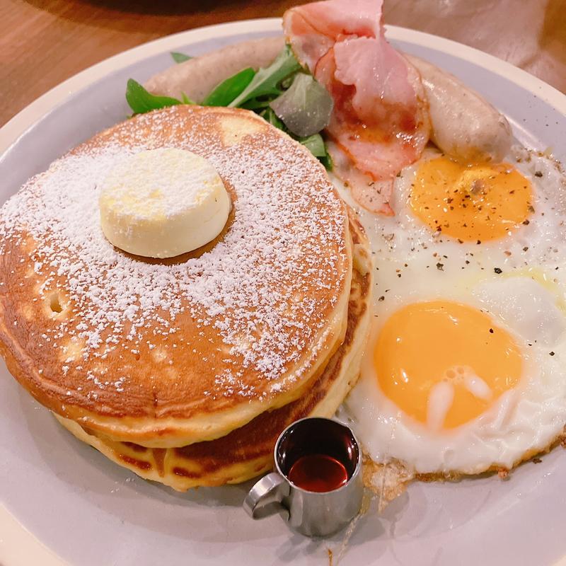 モーニング パンケーキセット(wk2)