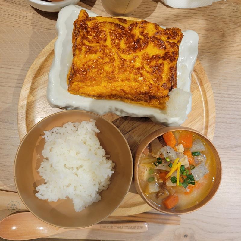 幻の玉子焼き TKG定食(ヒャ/とろり。池袋店)