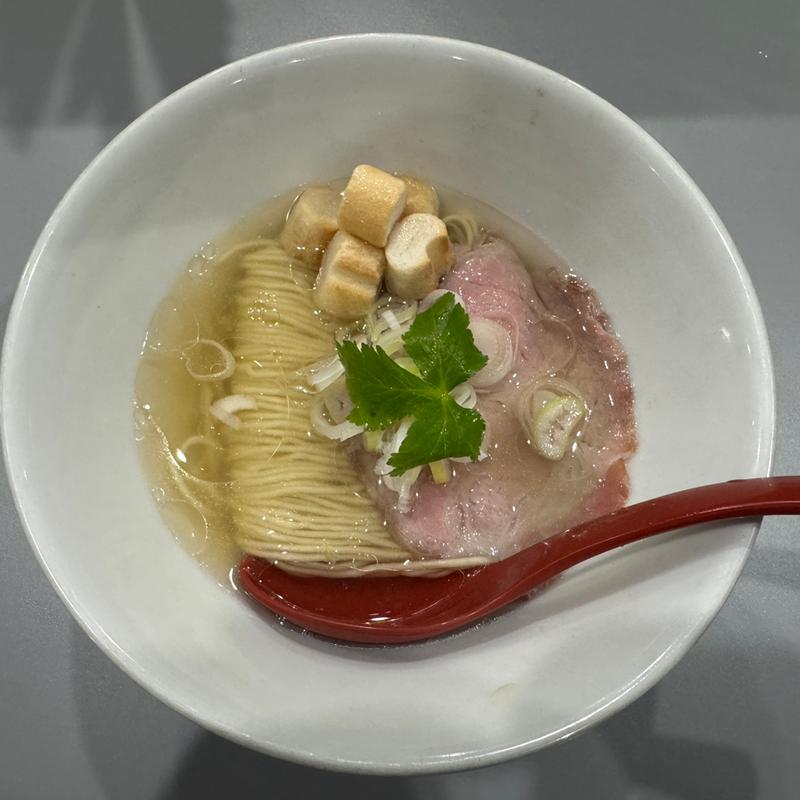 塩豚清湯ラーメン(のだ麺 ～縁～ )