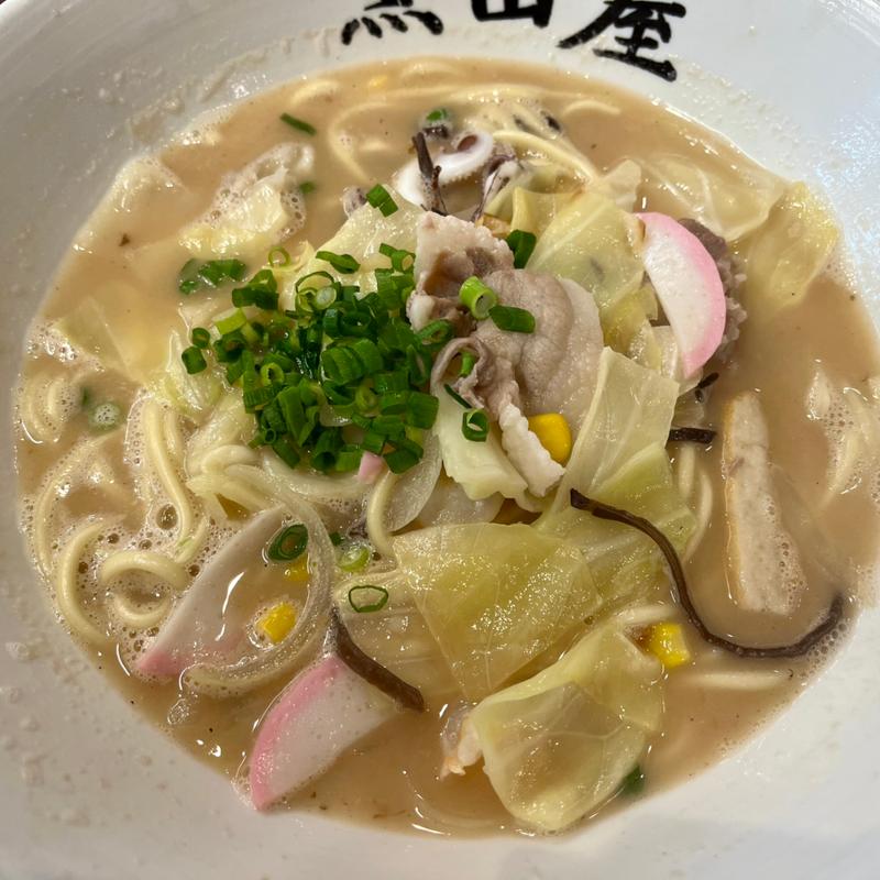 とんこつチャンポン(黒田屋 樋井川店)