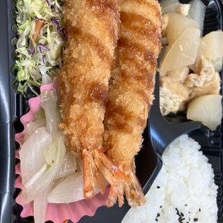 日替わりランチ　海老フライ(テイクアウト&デリ musha)