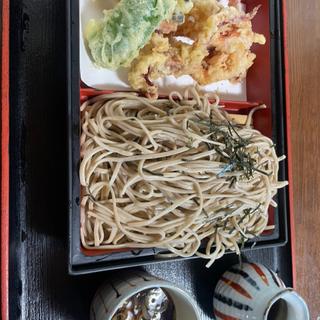 ゲソ天蕎麦