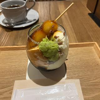 DANGOパフェ(ZUNDA ZUNDA CAFE 仙台一番町本店)
