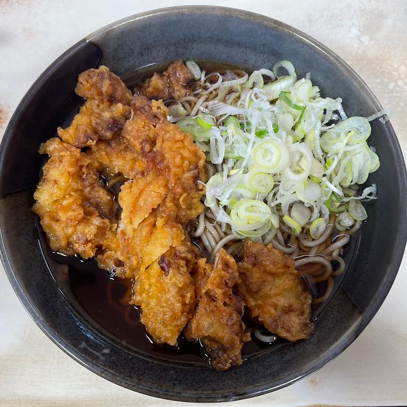 げんこつ鶏天そば(相州そば本店・工場)