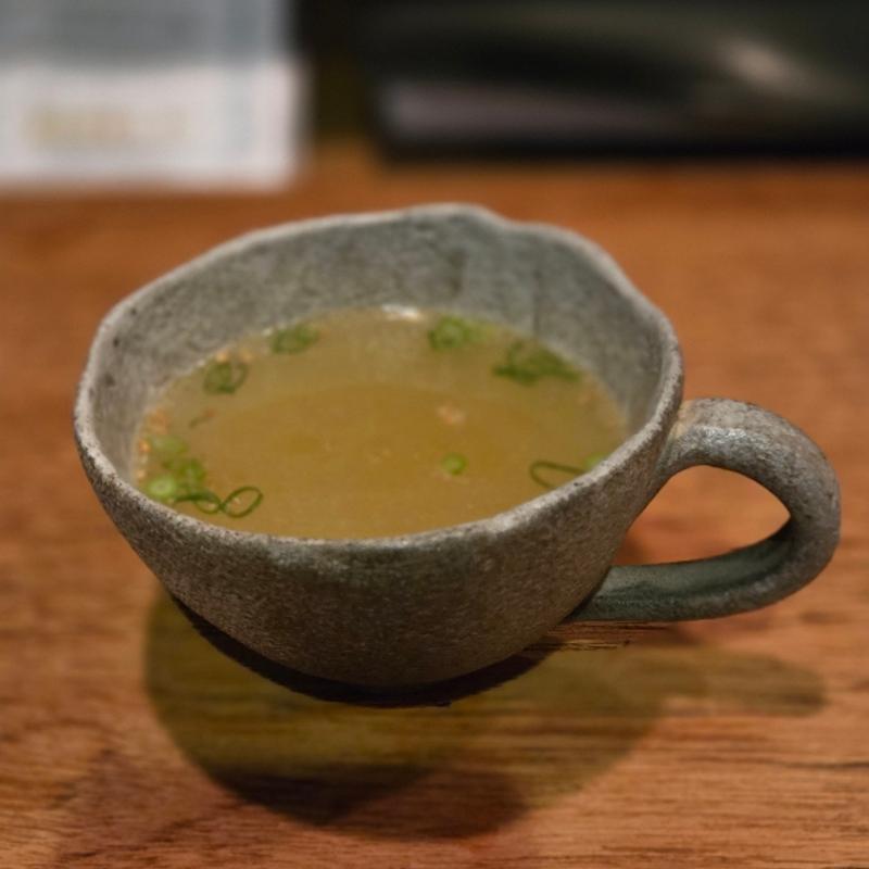 地鶏スープ(鶏一途)