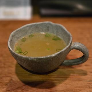 地鶏スープ