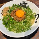 まぜそば特盛追い飯付(麺者 風天 )