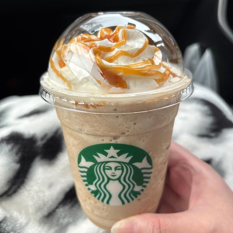 キャラメルフラペチーノ(スターバックス コーヒー 新潟亀田店)