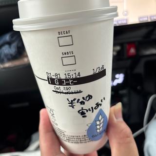 コーヒーオーツミルク