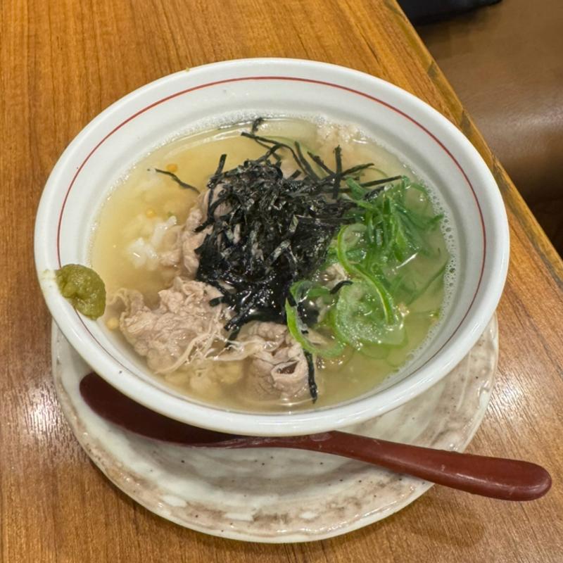 牛肉出汁かけごはん(華祭 グランスタ八重北)