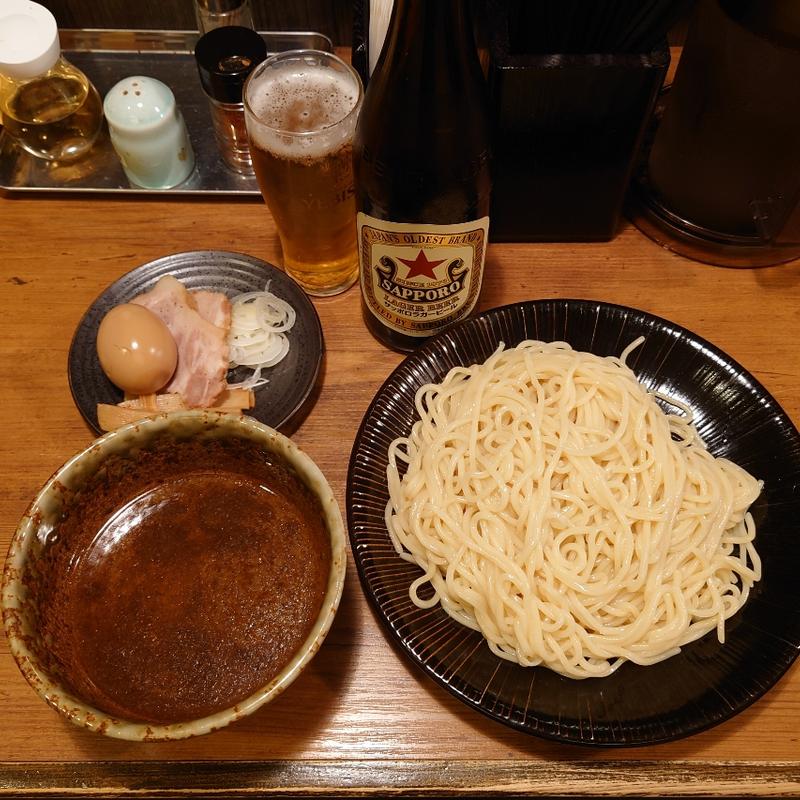 つけめんII　味玉つき(中華そば 志の田)