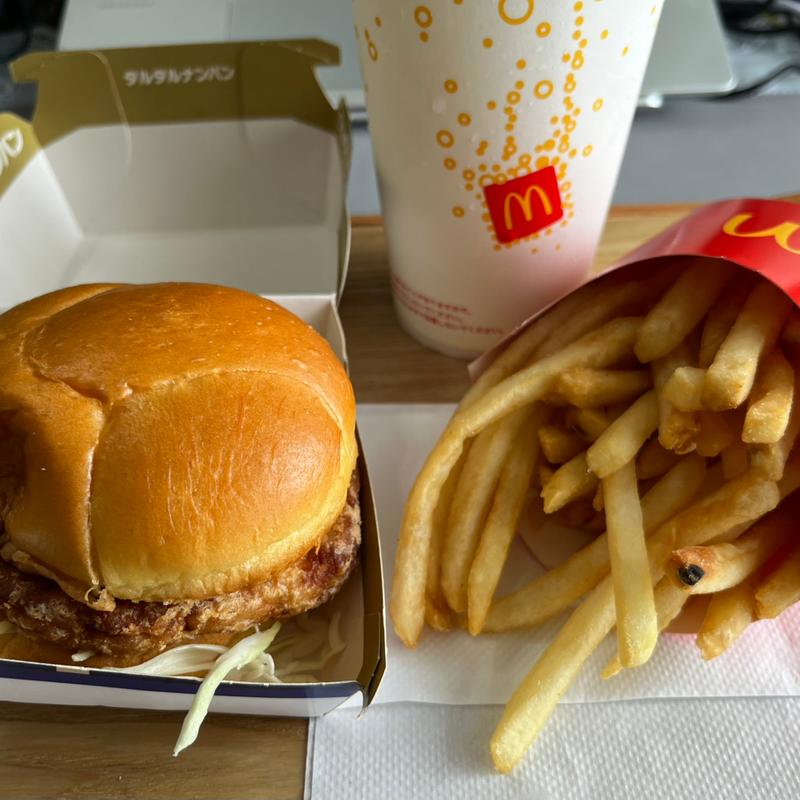 タルタル南蛮チキンタツタセット(マクドナルド 津田沼駅前店)