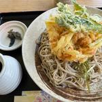 かき揚げそば(ぶっかけ)
