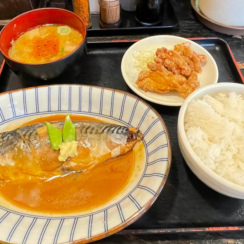 さばの味噌煮(まんぷく食堂 浦安店)