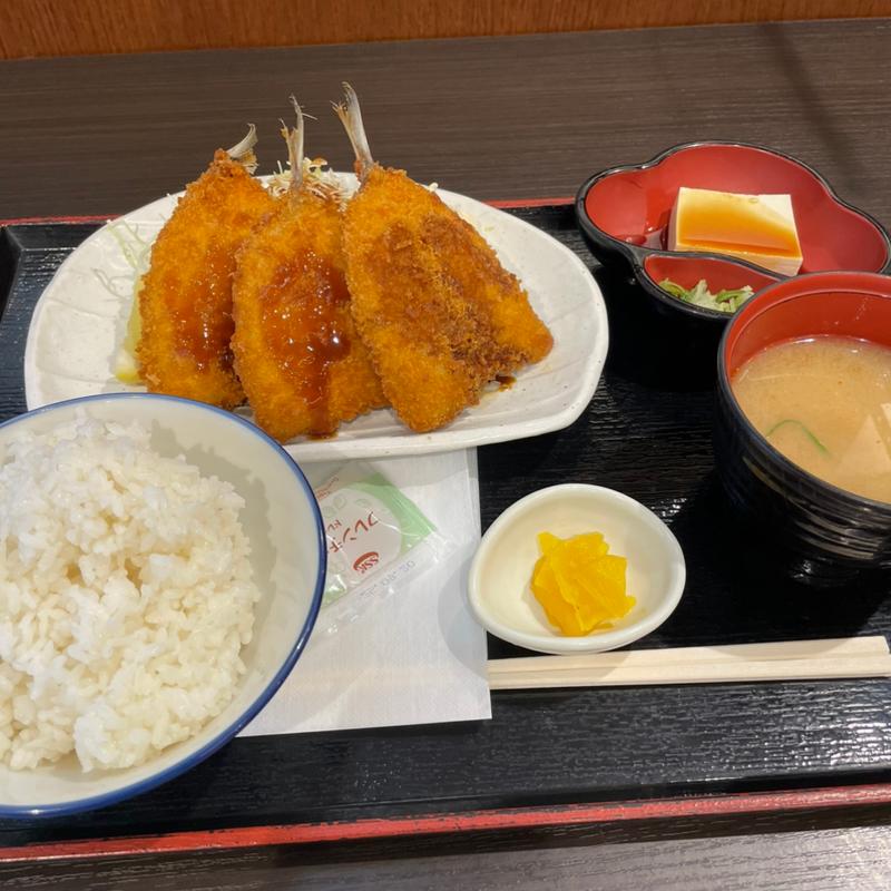 アジフライ定食(旅籠や十兵衛 （ハタゴヤジュウベエ）)