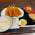 アジフライ定食