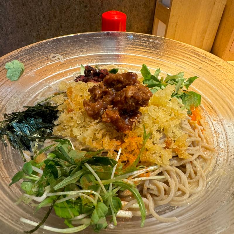 坦々蕎麦(蕎麦いまゐ 南青山店)