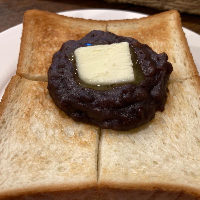 あんバタートースト(michikusa Cafe)