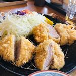 ロースヒレ定食(とんかつ 濱川)