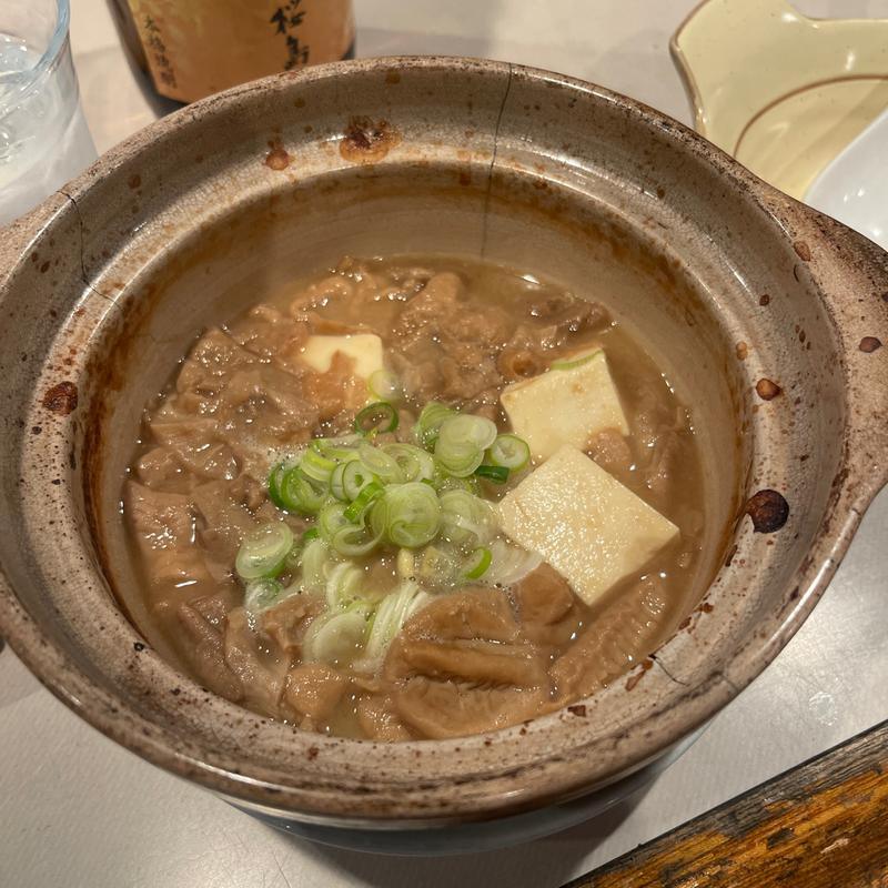 豚モツ煮(石亭 )