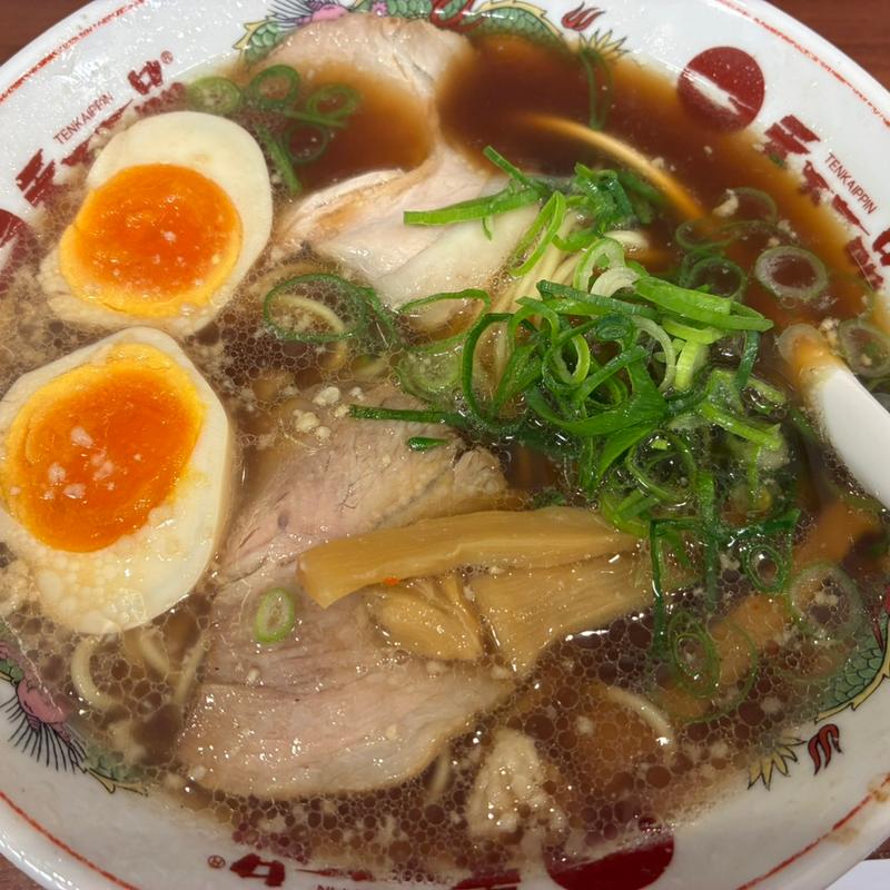 あっさりラーメン　玉子(天下一品 横浜駅西口店)