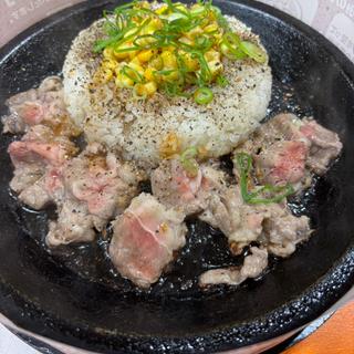 ビーフペッパーライス(ペッパーランチ イオンモール岡崎店)