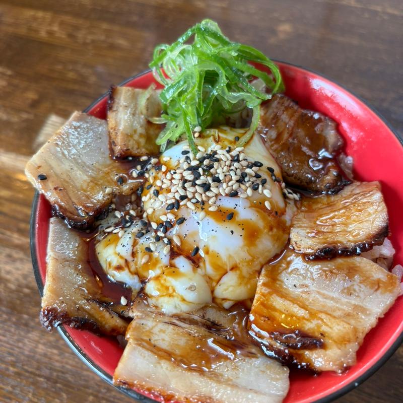 焼豚玉子丼(中華そば　カリフォルニア)