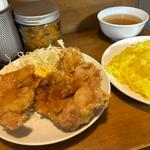 唐揚げ定食(3個)