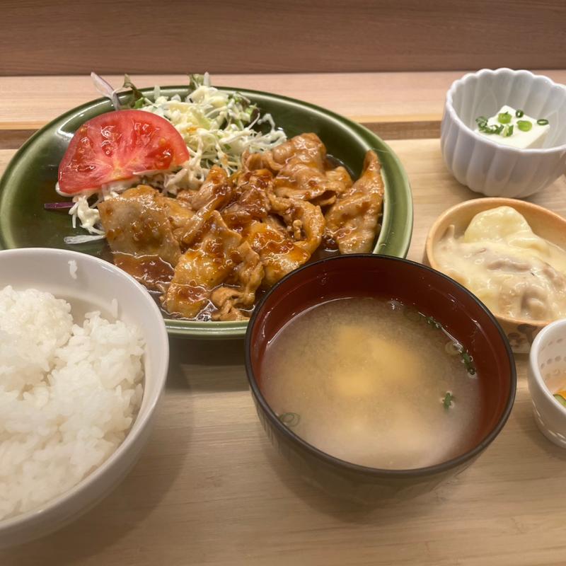 しょうが焼き定食(かむら KAWARAMACHI)